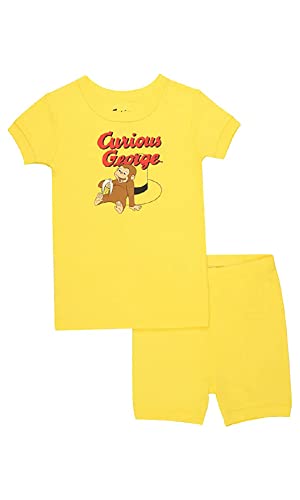 Curious George Baby Girls' 2-Piece Pajama Set, BANANA GEORGE, 18-24M