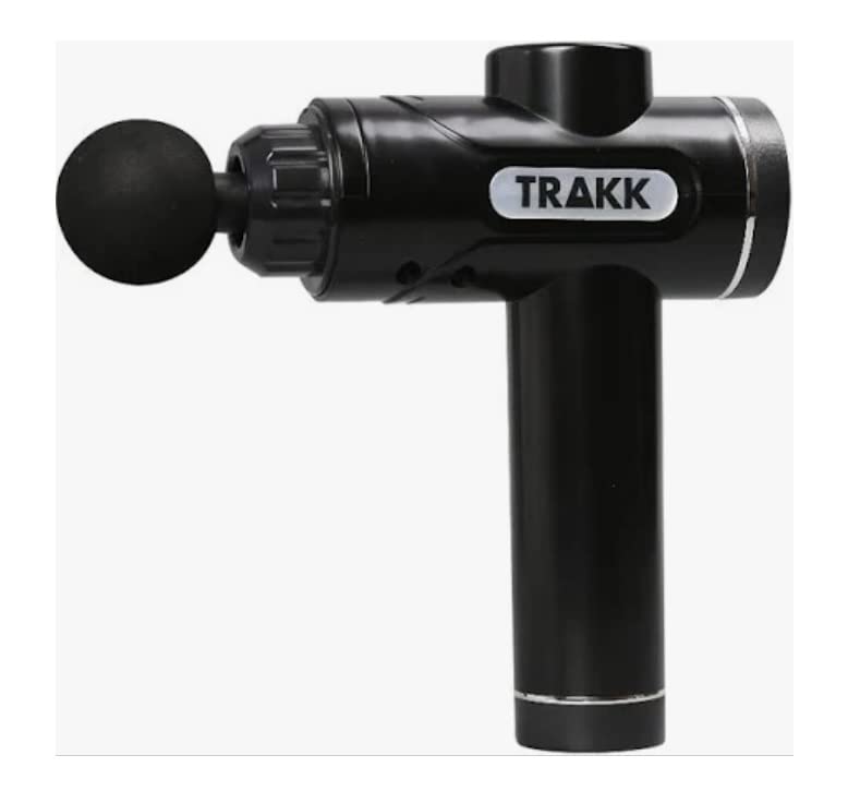 TRAKK Massage Gun Punch Full Body Percussion Therapy Device with Dual Heads